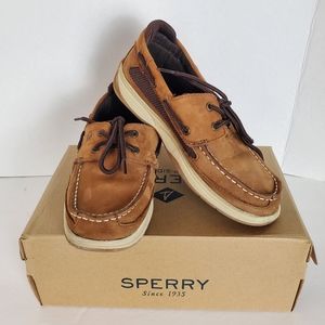 SPERRY Lanyard Cigar Brown Loafers